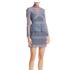 NWT! Aqua Blue Lace dress.